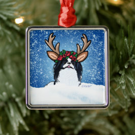 Ornamento de Metal Chin Japonês