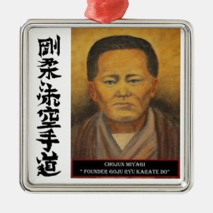 Ornamento De Metal Chojun Miyagi