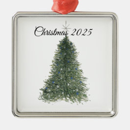 Ornamento De Metal Christmas Ornament