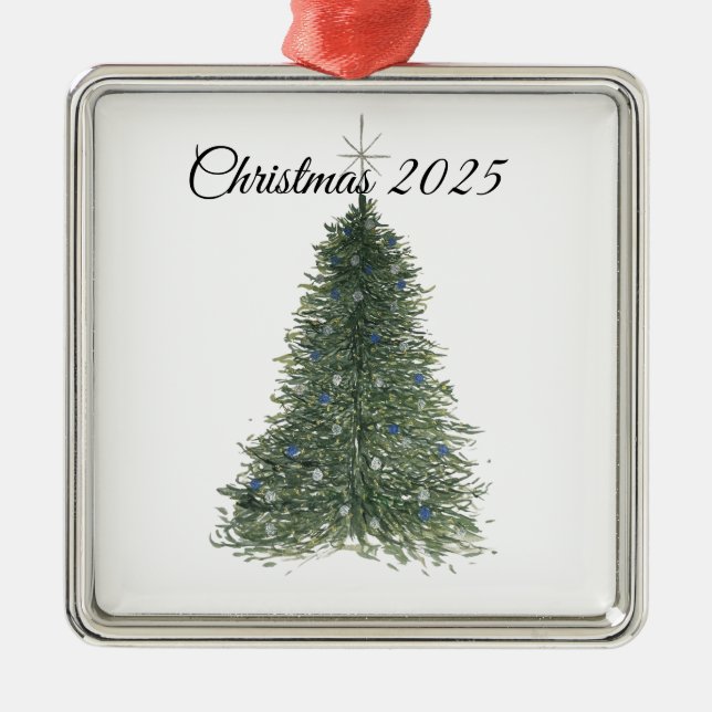 Ornamento De Metal Christmas Ornament (Frente)