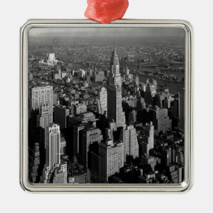 Ornamento De Metal Chrysler Building New York Manhattan