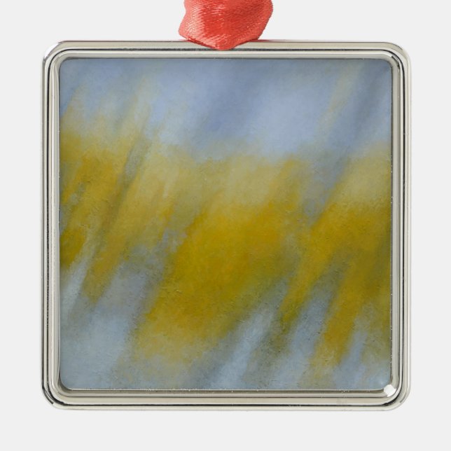 Ornamento De Metal Chuva dourada (Frente)