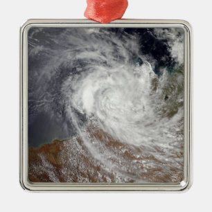 Ornamento De Metal Ciclone tropical Billy sobre Austrália