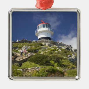 Ornamento De Metal Cidade do Cabo, África do Sul. Um farol no