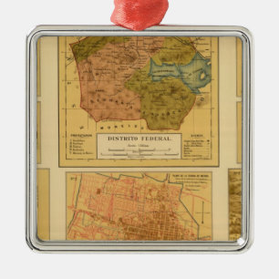 Ornamento De Metal Cidade do México 2