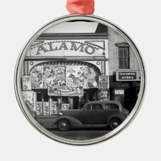 Ornamento De Metal Cinema do vintage