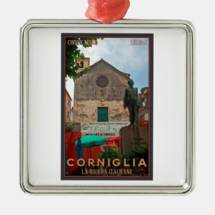 Ornamento De Metal Cinque Terre - Corniglia