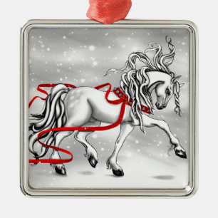 Ornamento De Metal Cintos de Neve de Natal