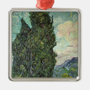 Ornamento De Metal Ciprestes de Vincent van Gogh , 1889