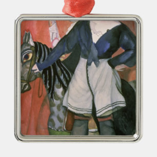 Ornamento De Metal Circo Cena, 1917