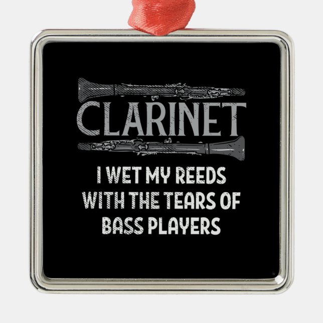 Ornamento De Metal Clarinet (Frente)