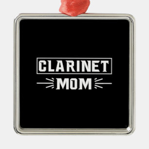 Ornamento De Metal clarinete mãe