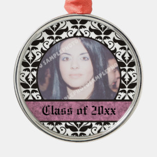 Ornamento De Metal Classe de fotografia do damasco de graduação de Fo