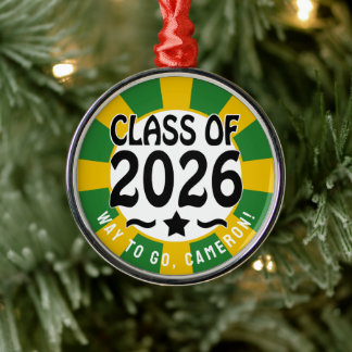 Ornamento De Metal Classe Star de Graduação 2026