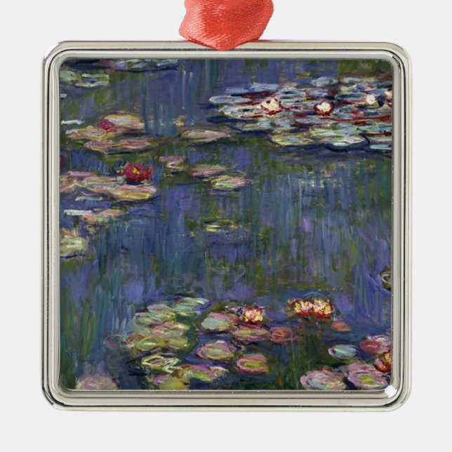 Ornamento De Metal Claude Monet Impressionista Impressionista Impress (Frente)