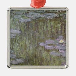 Ornamento De Metal Claude Monet Nympheas em Giverny, 1918