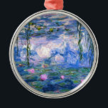 Ornamento De Metal Claude Monet Water Lillies 1919<br><div class="desc">Título: Aglomerado de Água: Claude Monet Ano: 1919</div>