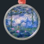 Ornamento De Metal Claude Monet Water Lillies 1919<br><div class="desc">Título: Aglomerado de Água: Claude Monet Ano: 1919</div>