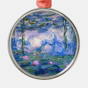 Ornamento De Metal Claude Monet Water Lillies 1919