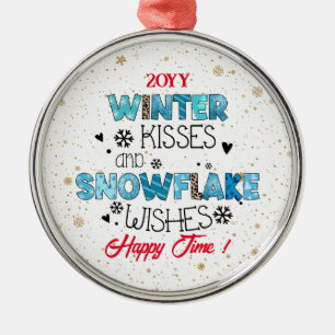 Ornamento De Metal Clipes Invernos Personalizar