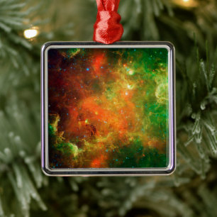 Ornamento De Metal Clusters De Estrelas Na Nebulosa Norte-Americana.