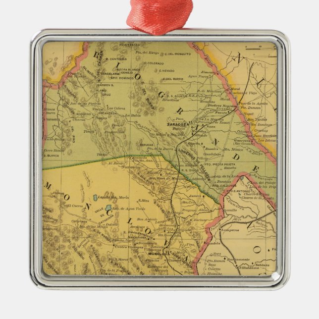 Ornamento De Metal Coahuila (Frente)