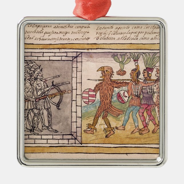 Ornamento De Metal Códice Duran (Frente)