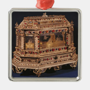 Ornamento De Metal Cofre do casamento, 1753