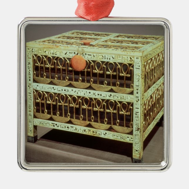 Ornamento De Metal Cofre do Tesouraria do túmulo de (Frente)