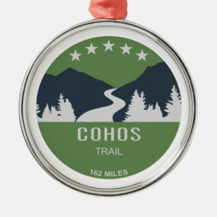 Ornamento De Metal Cohos Trail New Hampshire