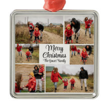 Colagem de Fotos de Natal Simples Moderna