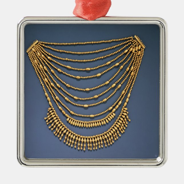 Ornamento De Metal Colar com sinos (Frente)
