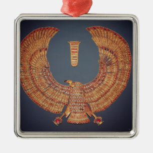 Ornamento De Metal Colar sob a forma da deusa do abutre