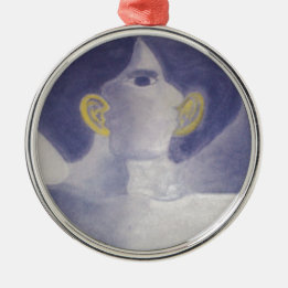 Ornamento De Metal Coleção Sussurros