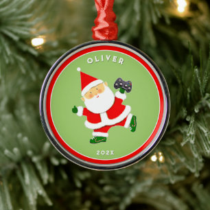 Ornamento De Metal Coletor de jogadores de vídeo