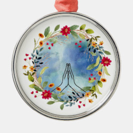 Ornamento De Metal Coloração aquosa das mãos