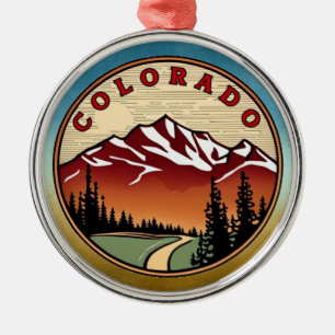 Ornamento De Metal Colorado