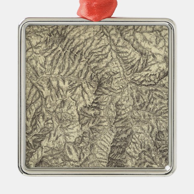 Ornamento De Metal Colorado 2 (Frente)