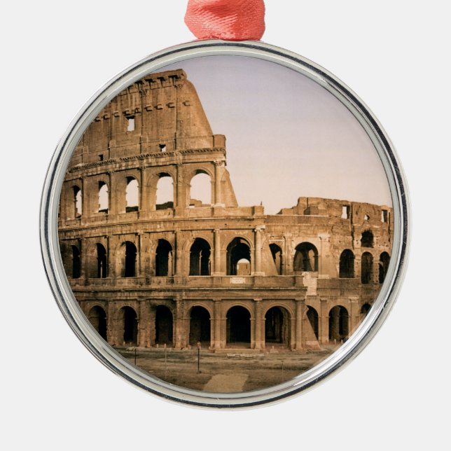 ORNAMENTO DE METAL COLOSSEUM DE ROMA (Frente)