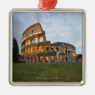 Ornamento De Metal Colosseum em Roma, Italia