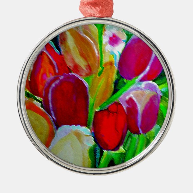 Ornamento De Metal Começos novos (Frente)