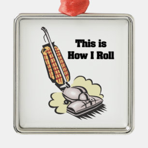 Ornamento De Metal Como Rolar (Limpeza de Vácuo)