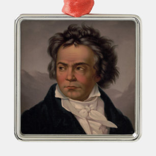 Ornamento De Metal Compositor Musical Maestro Ludwig Beethoven Sinfon