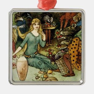Ornamento De Metal Comprar de nós com uma curva de Ouro