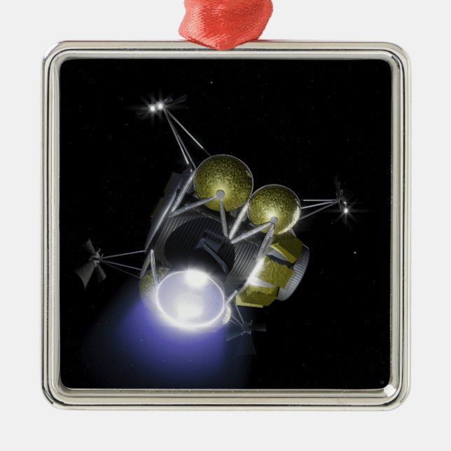 Ornamento De Metal Conceito de tripulação a explodir (Frente)