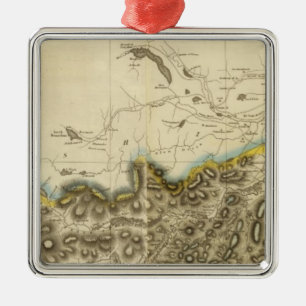 Ornamento De Metal Condado composto de Inverness