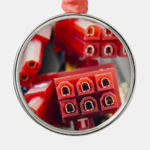 Ornamento De Metal Conector do cabo do computador