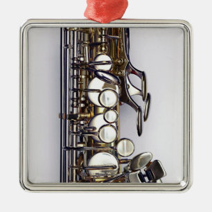 Ornamento De Metal Controles do saxofone