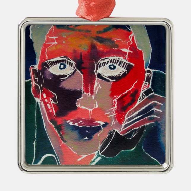 Ornamento De Metal Conversação (Frente)