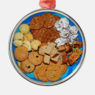 Ornamento De Metal Cookies de Natal